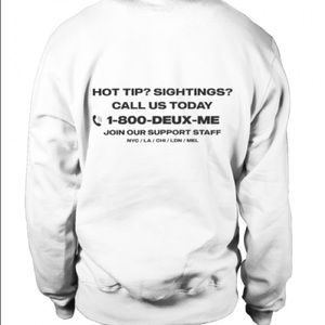 DEUXMOI Sunday Spotted Sweatshirt